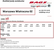 Autobus W-wa Wiatraczna - Okuniew